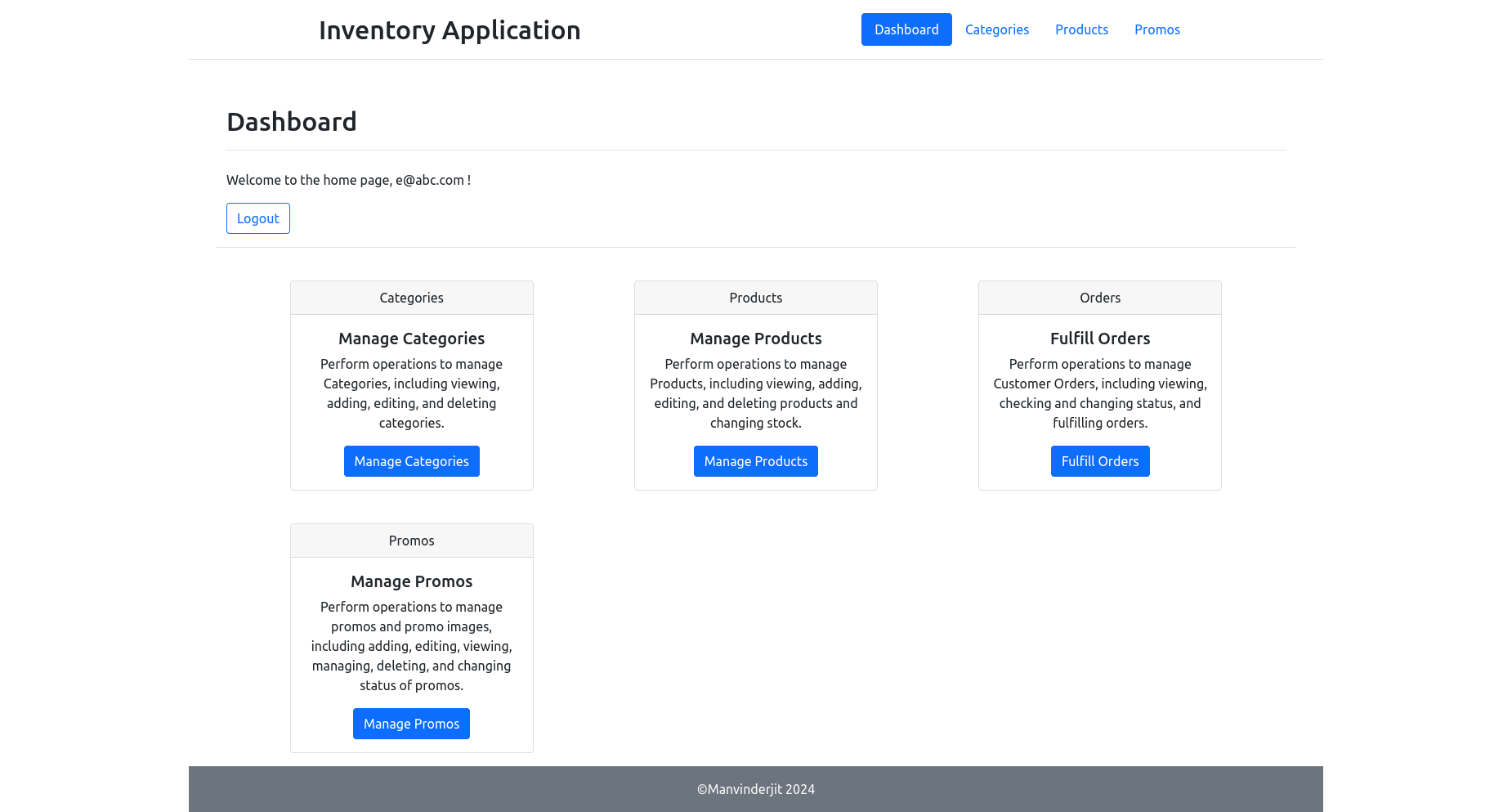 Inventory App Dashboard Image